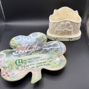 Vintage Irish Blessing. Bundled with 3 sided vintage votive